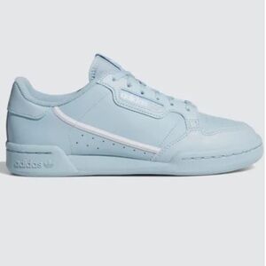 Adidas Originals Continental 80 ASH BLUE size 7 Leather Athletic sneaker